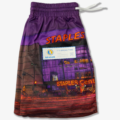 Staples Center Basketball Shorts